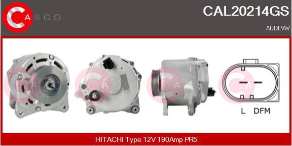 Casco CAL20214GS - Генератор autocars.com.ua