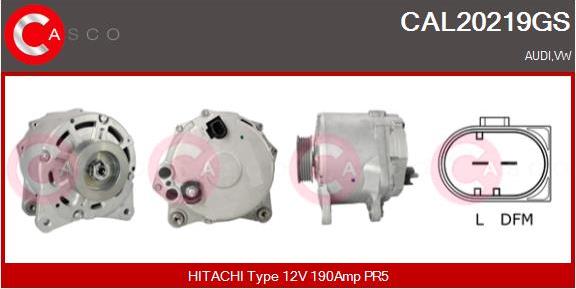 Casco CAL20219GS - Генератор autocars.com.ua