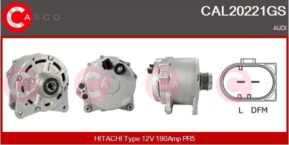 Casco CAL20221GS - Генератор autocars.com.ua