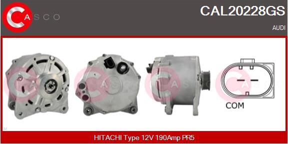 Casco CAL20228GS - Генератор autocars.com.ua