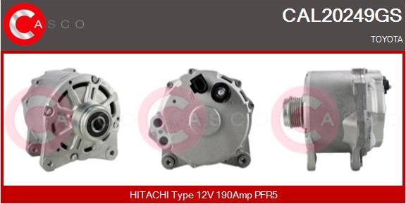 Casco CAL20249GS - Генератор autocars.com.ua