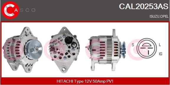 Casco CAL20253AS - Генератор avtokuzovplus.com.ua