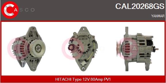 Casco CAL20268GS - Генератор avtokuzovplus.com.ua