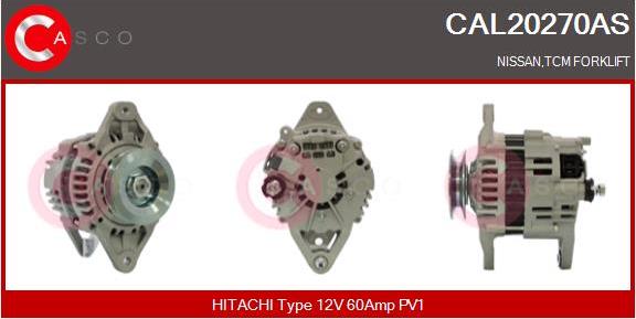 Casco CAL20270AS - Генератор avtokuzovplus.com.ua