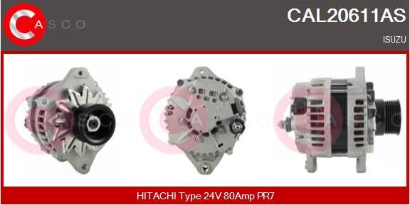 Casco CAL20611AS - Генератор autocars.com.ua