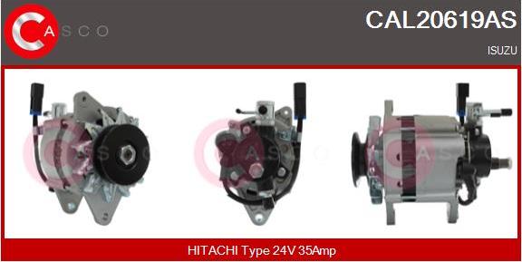 Casco CAL20619AS - Генератор avtokuzovplus.com.ua