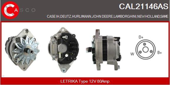 Casco CAL21146AS - Генератор autodnr.net