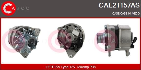 Casco CAL21157AS - Генератор autocars.com.ua