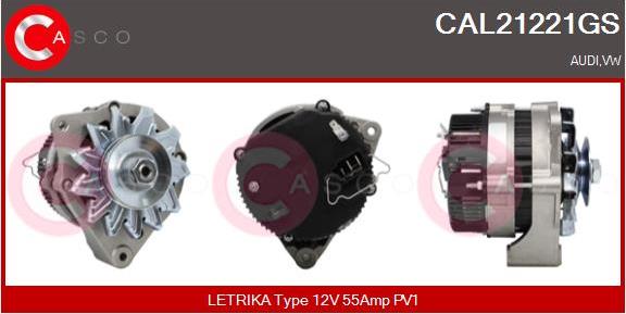 Casco CAL21221GS - Генератор avtokuzovplus.com.ua