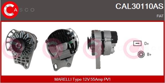 Casco CAL30110AS - Генератор autocars.com.ua