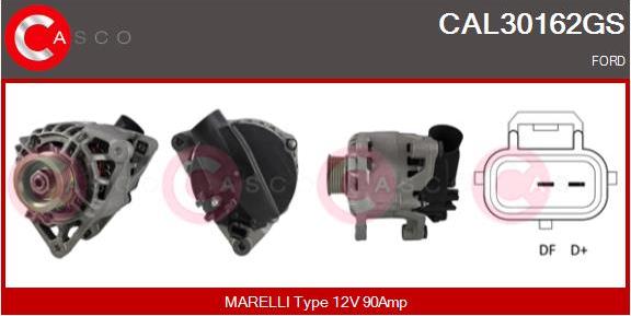 Casco CAL30162GS - Генератор autocars.com.ua