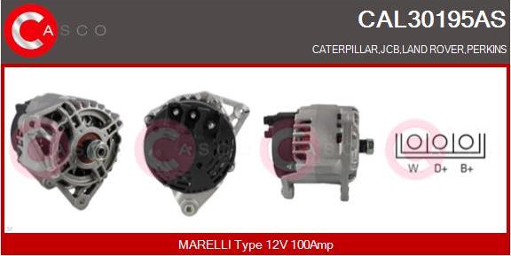 Casco CAL30195AS - Генератор autodnr.net