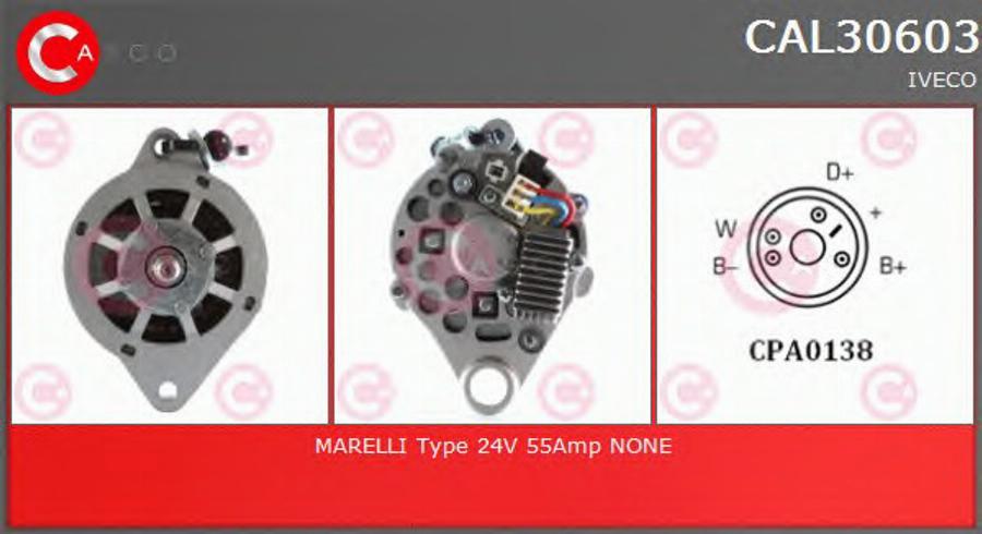 Casco CAL30603 - Генератор autodnr.net