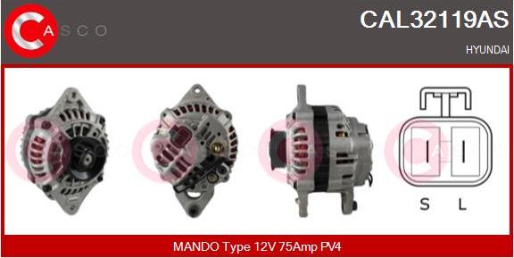 Casco CAL32119AS - Генератор autodnr.net