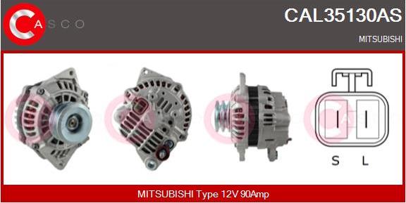 Casco CAL35130AS - Генератор avtokuzovplus.com.ua