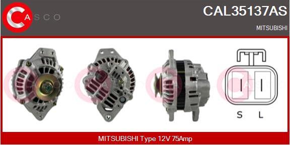 Casco CAL35137AS - Генератор autodnr.net