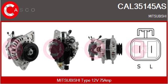 Casco CAL35145AS - Генератор autocars.com.ua