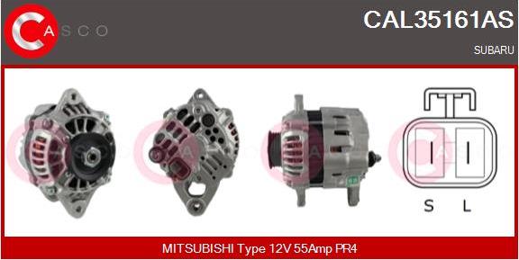 Casco CAL35161AS - Генератор autocars.com.ua