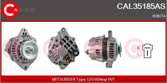 Casco CAL35185AS - Генератор autodnr.net