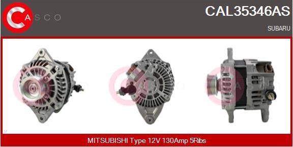 Casco CAL35346AS - Генератор autocars.com.ua