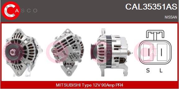 Casco CAL35351AS - Генератор autocars.com.ua