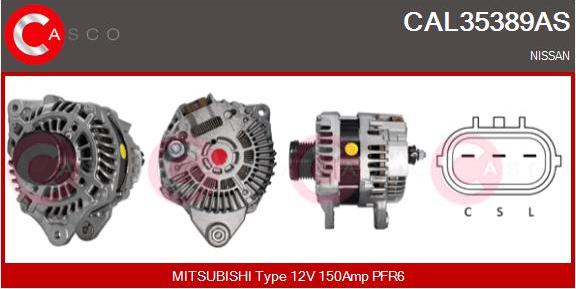 Casco CAL35389AS - Генератор autodnr.net