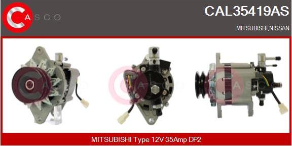 Casco CAL35419AS - Генератор autodnr.net