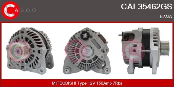 Casco CAL35462GS - Генератор autocars.com.ua