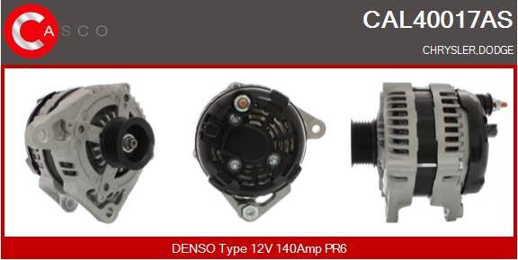 Casco CAL40017AS - Генератор autocars.com.ua