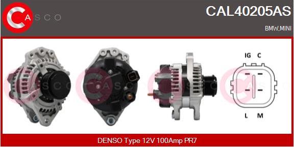 Casco CAL40205AS - Генератор autodnr.net