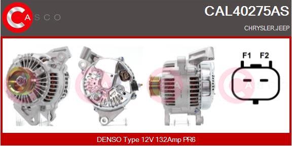 Casco CAL40275AS - Генератор avtokuzovplus.com.ua