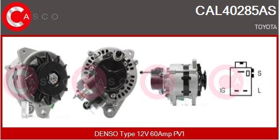 Casco CAL40285AS - Генератор autodnr.net