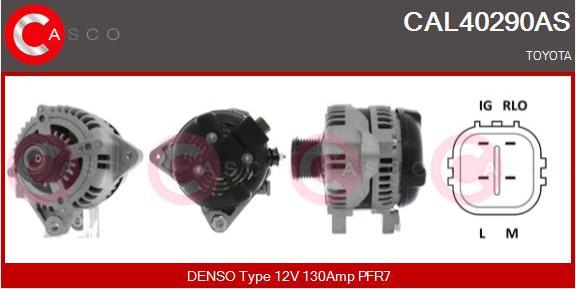 Casco CAL40290AS - Генератор avtokuzovplus.com.ua