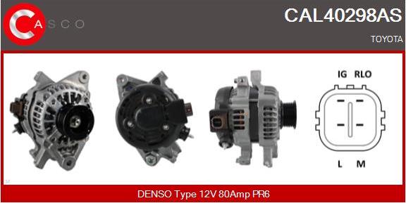 Casco CAL40298AS - Генератор autodnr.net