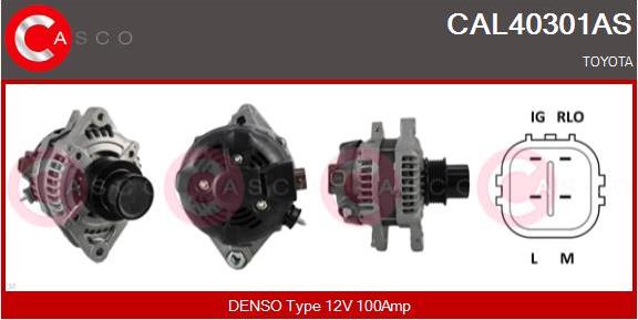 Casco CAL40301AS - Генератор autodnr.net