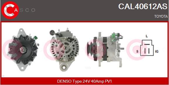 Casco CAL40612AS - Генератор autodnr.net