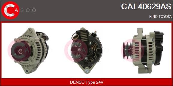 Casco CAL40629AS - Генератор autocars.com.ua