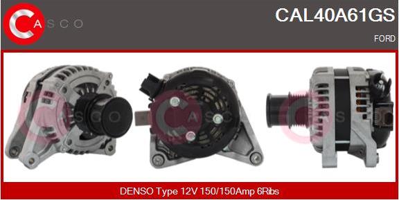 Casco CAL40A61GS - Генератор autocars.com.ua