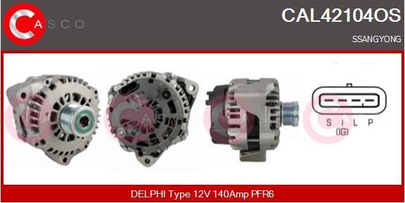 Casco CAL42104OS - Генератор autodnr.net