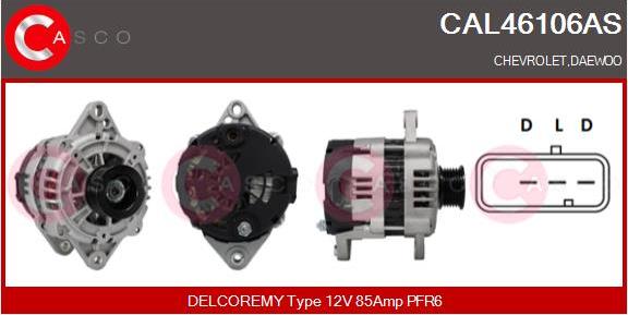 Casco CAL46106AS - Генератор autodnr.net