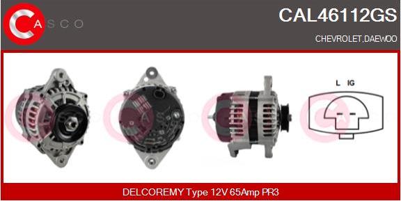 Casco CAL46112GS - Генератор autodnr.net