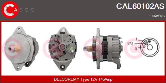 Casco CAL60102AS - Генератор autocars.com.ua