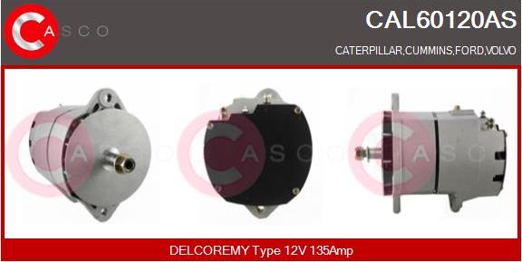 Casco CAL60120AS - Генератор autocars.com.ua