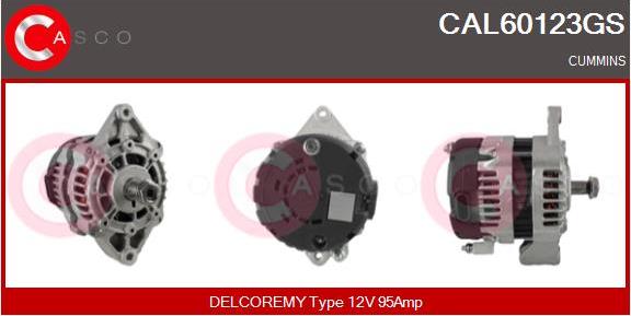 Casco CAL60123GS - Генератор avtokuzovplus.com.ua