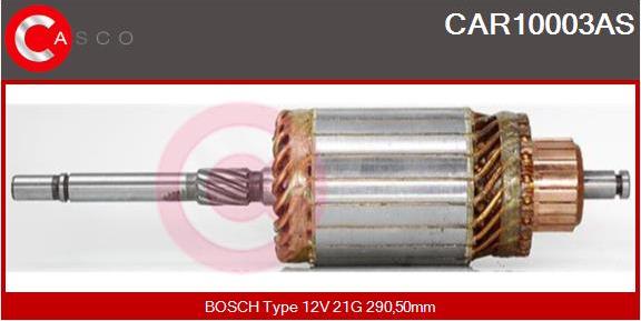 Casco CAR10003AS - Якорь, стартер avtokuzovplus.com.ua