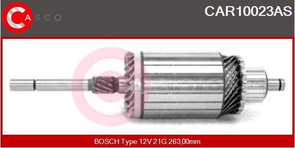 Casco CAR10023AS - Якорь, стартер avtokuzovplus.com.ua