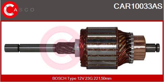 Casco CAR10033AS - Якір, стартер autocars.com.ua