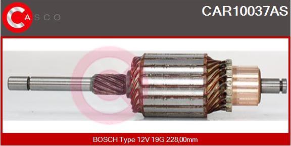 Casco CAR10037AS - Якорь, стартер autodnr.net