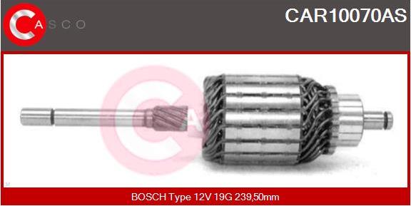 Casco CAR10070AS - Якорь, стартер avtokuzovplus.com.ua