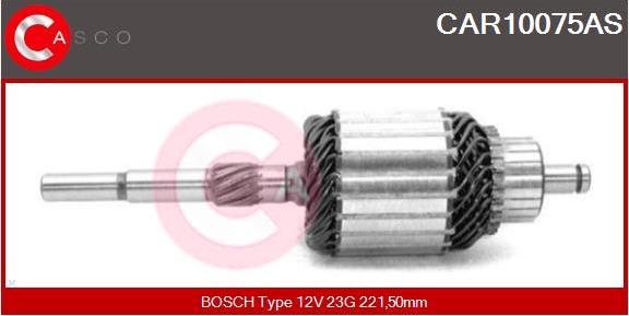 Casco CAR10075AS - Якорь, стартер avtokuzovplus.com.ua